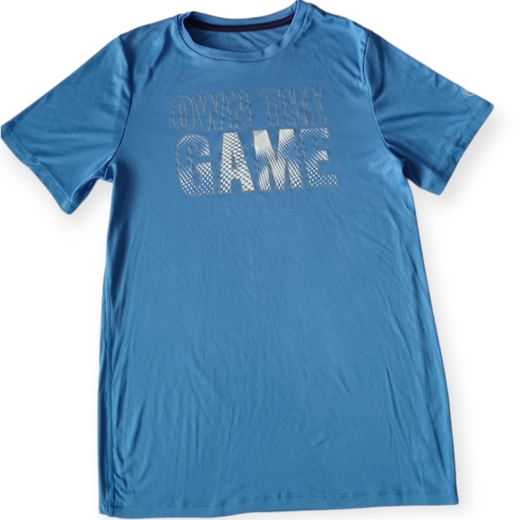 C9 by Champion Boys' Short Sleeve T-Shirt. SIZE L(12/14) .Color Blue - Picture 4 of 11